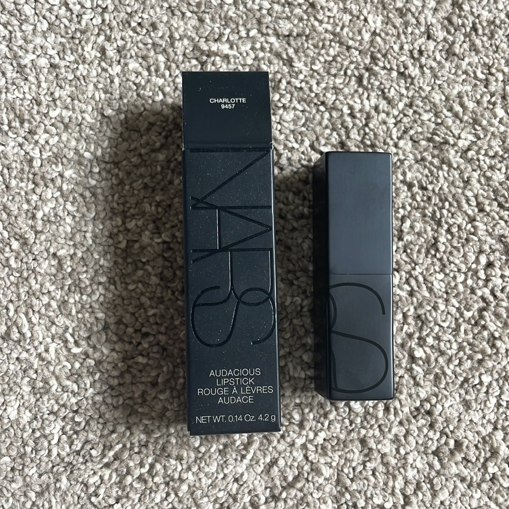 NARS Audacious Lipstick, Color: Charlotte - oxblood burgundy